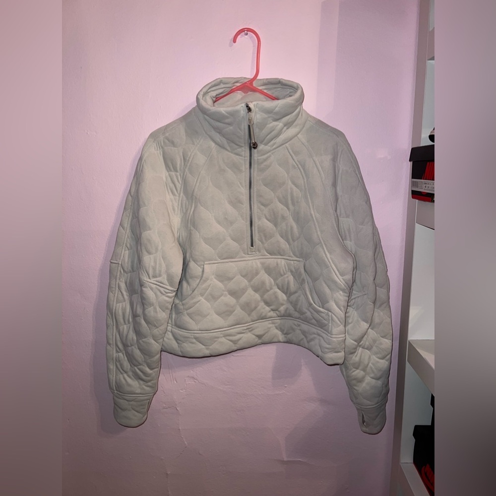 LULULEMON QUILTED SCUBA FUNNEL NECK